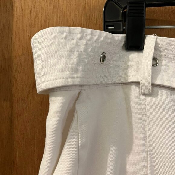 Size 3X - Forever 21 - White Pants w/Belt - W40"/L30" - Picture 4 of 8
